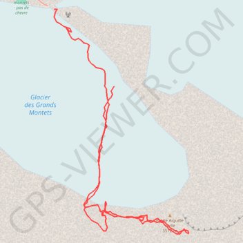 Petite Aiguille Verte GPS track, route, trail