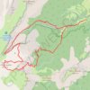 Le Sommet (crête) de Peyre Rougem GPS track, route, trail
