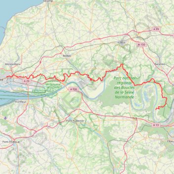 Saint Pierre-de-Manneville - Le Havre GPS track, route, trail