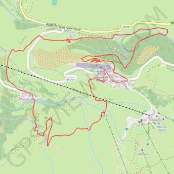 Parcours 10 Forêt de Balestas - Louron Bike Trail GPS track, route, trail