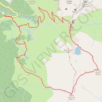 Etang de Bassies GPS track, route, trail
