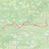 Traversée des Chateaux Cathares : Tuchan - Caudiès de Fenouillèdes GPS track, route, trail