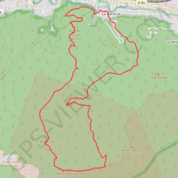 La Barasse -vallon GPS track, route, trail