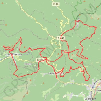 Rando du Donon GPS track, route, trail