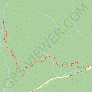 Laurel Falls GPS track, route, trail