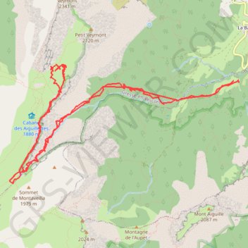 Pas des Bachassons depuis les Pellas (Vercors) GPS track, route, trail