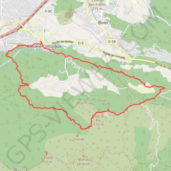 Pilon-roi GPS track, route, trail