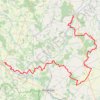 Tour du Pays de Valençay. De Valençay à Châtillon-sur-Indre (Indre) GPS track, route, trail