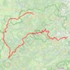 GR420 De Vernoux-les-Bains à Saint Agrève (Ardèche) GPS track, route, trail