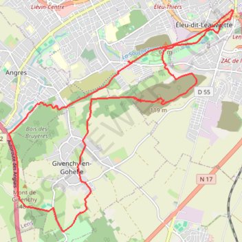 62-444 GPS track, route, trail