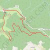 Roc de Peyre-Caussile - Col du Portel GPS track, route, trail