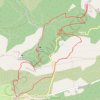 Source de L'Huveaune - Nans les Pins - VAR GPS track, route, trail