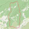 Combe de Vaumale et Combe de Lioux GPS track, route, trail