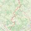 GR36 De Saint Mars-d'Outillé (Sarthe) à Brain-sur-Allonnes (Maine-et-Loire) GPS track, route, trail