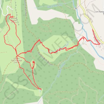 Molines-en-Queyras Randonnée GPS track, route, trail