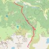 Cascade d'Ars - Cabane de la Hille GPS track, route, trail
