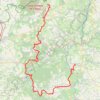GR46 De Saint-Projet (Tarn et Garonne) à Les Cabannes (Tarn) GPS track, route, trail