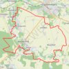 Les Coteaux du Morin et de l'Aubetin - Boucle - Saints GPS track, route, trail