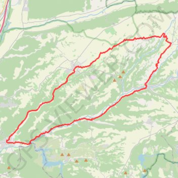 Plateau de Valensole GPS track, route, trail