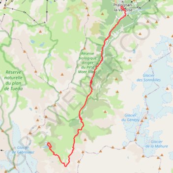 Raid Vanoise - Etape 7 GPS track, route, trail