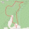 Le trou du furet depuis Poët-Laval GPS track, route, trail