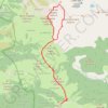 Cime du diable (via capelet supérieur) GPS track, route, trail