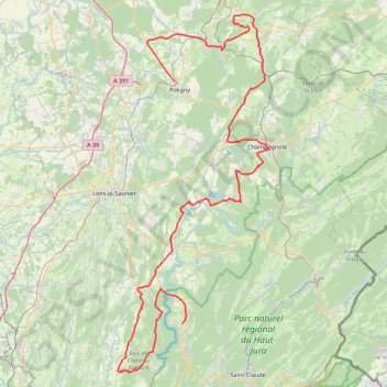 Stage-19-parcours GPS track, route, trail