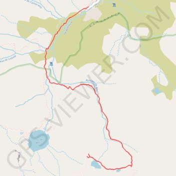 Les lacs de Rinoso - Corte GPS track, route, trail