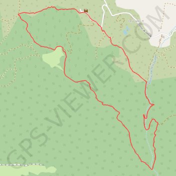 Le Vivier GPS track, route, trail