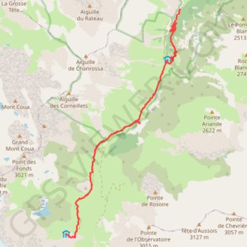 PRALOGNAN GPS track, route, trail