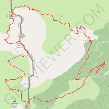 Pic de Gabedaille GPS track, route, trail