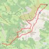 Le Mont de Vorès GPS track, route, trail