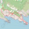 Calanques-Marseille-Morgiou GPS track, route, trail