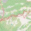 Pas d'Ouillier-Chapelle Saint André GPS track, route, trail