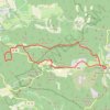 Du village au Grand Pouvet - SILLANS LA CASCADE - 83 GPS track, route, trail