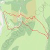 Rocher du Baconnet depuis Gresse (Vercors) GPS track, route, trail