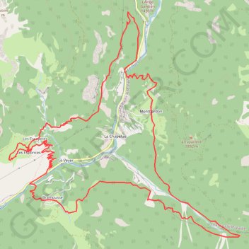 GR58 escoyeres GPS track, route, trail