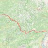 La Dolce Via - La Voulte - Le Cheylard GPS track, route, trail