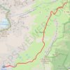 Par le Col des Montets GPS track, route, trail