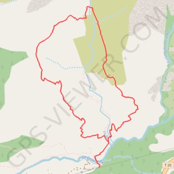Les gorges de la Richiusa GPS track, route, trail