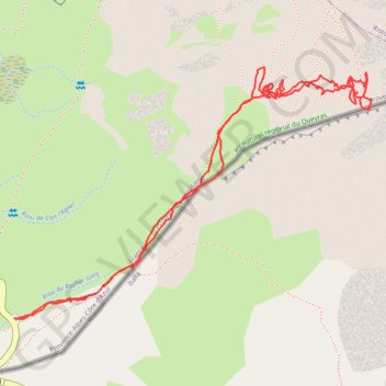 25-AOU-21 16:58:28 GPS track, route, trail
