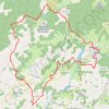 Meuzac Puy et Landes VTT GPS track, route, trail