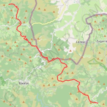 Kaule-Esquisaroi GPS track, route, trail