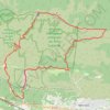 Luberon - Sentiers vaudois et Gorges du Régalon GPS track, route, trail