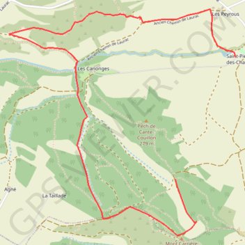 Villassavary GPS track, route, trail