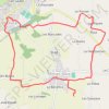 Les Roches du Diable ou Circuit du Lavoir - Miniac-sous-Bécherel GPS track, route, trail