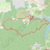 Le Lac de Saint-Cassien et le Haut-Serminer GPS track, route, trail