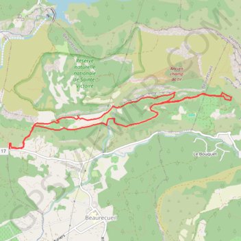 AIX (SAINTE VICTOIRE) GPS track, route, trail