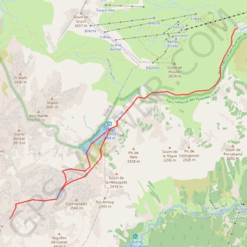 Pic Arrouy (Piarrouy) GPS track, route, trail