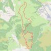 Urxiloa, Larrango, Larla depuis RD 948 GPS track, route, trail